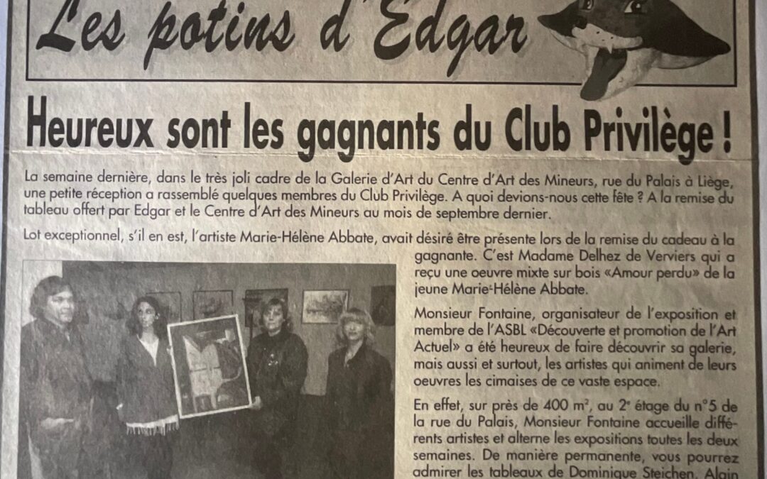 La Meuse 28 novembre 1996